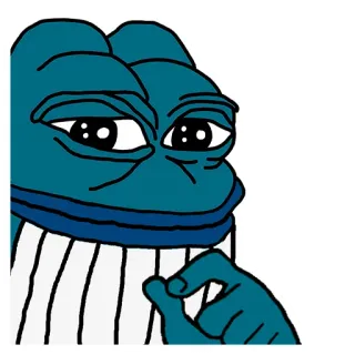 👌 Pepe the Frog Пепе Лягушонок, Интернет-мем, Мультяшная лягушка, Лягушка, Мем whatsapp sticker
