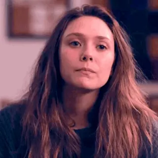 🍓 Elizabeth Olsen นักแสดงหญิง, ภาพเหมือน, คนดัง, ผู้หญิง, คน telegram sticker