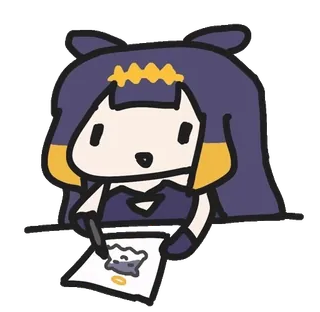 🖍 cartoon, drawing, anime, character, cute telegram sticker