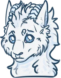 🥺 Antro, Furry, Animal, Arte digital, Desenho animado telegram sticker