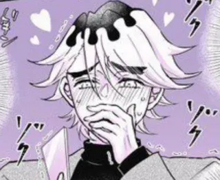 🥵 Douma Anime, Manga, Herzen, Errötend, Dämon telegram sticker