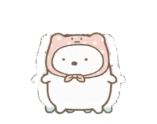 🧅 น่ารัก, สัตว์, คาวาอิ, ตัวการ์ตูน, การ์ตูน, สติกเกอร์ telegram sticker
