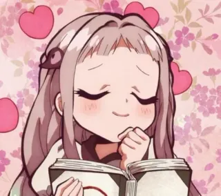 Hanako kun by @anime_stickerr whatsapp stickers