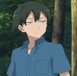 🥀 Hachiman Hikigaya My Teen Romantic Comedy SNAFU Anime, Personagem, Adolescente, Garoto, Hikigaya, Hachiman telegram sticker