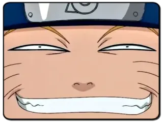 👻 Naruto anime, naruto, cartoon, funny face, facial expression, ninja telegram sticker