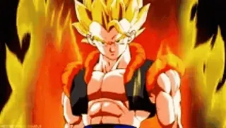 🔥 Gogeta Dragon Ball 动漫, 角色, 同人, 悟吉塔, 龙珠Z whatsapp sticker