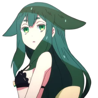 😒 Anime, Cô gái, Hoạt hình, Nhân vật, Hình minh họa, Nữ whatsapp sticker