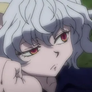 🧊 Neferpitou Hunter x Hunter anime, ant, hunterxhunter, villain, chimera ant telegram sticker