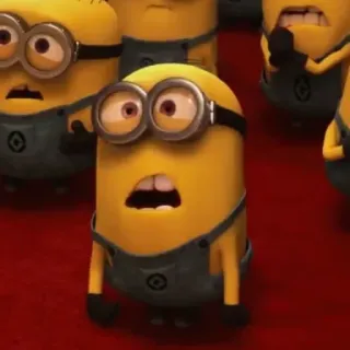 🍌 Minion Despicable Me Minion, Kartun, Kuning, Karakter, Despicable Me telegram sticker