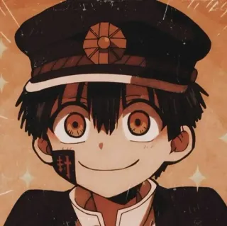 👛 Hanako-kun Toilet-bound Hanako-kun Anime, Manga, Karakter, Hanako-kun, Sekolah, Hantu, Lucu telegram sticker