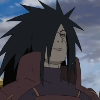 ⚖ Madara Uchiha Naruto anime, uchiha, madara, villain, manga telegram sticker
