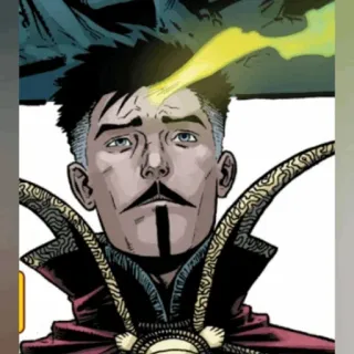 🔯 Doctor Strange doctor strange, marvel, komik, penyihir agung, sihir, superhero whatsapp sticker