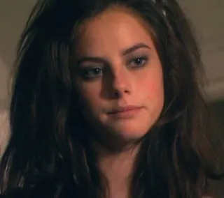 😐 Kaya Scodelario актриса, портрет, женщина, человек, брюнетка, Кая Скоделарио telegram sticker