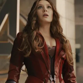 🙄 Scarlet Witch Avengers: Age of Ultron Алая Ведьма, Элизабет Олсен, Мстители, Эра Альтрона, Marvel, Супергерой, Магия whatsapp sticker