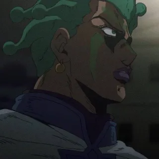 🌿 Guido Mista JoJo's Bizarre Adventure Anime, Jojos bizarre Abenteuer, Manga, Charakter telegram sticker