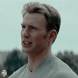 🛡 Captain America Chris Evans, Marvel, superhero, movie character, avengers telegram sticker