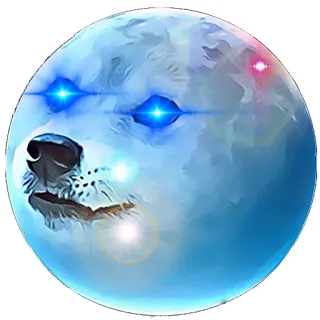 LunaDoge telegram stickers