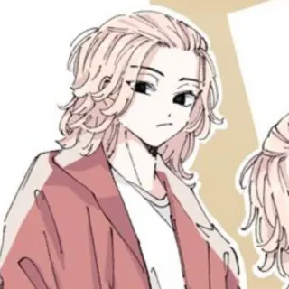 〰 アニメ, 漫画, キャラクター, イラスト, ポートレート telegram sticker