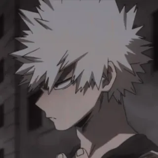 ☠ Bakugo Katsuki My Hero Academia Anime, Bakugo, Katsuki, My Hero Academia, Personaje, Manga telegram sticker