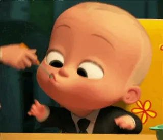 😋 Boss Baby The Boss Baby Baby, Anzug, Cartoon, Animation whatsapp sticker