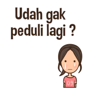 @tikelmu Cewe Pasrah whatsapp stickers