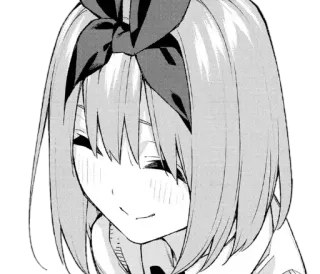☺️ Yotsuba Nakano The Quintessential Quintuplets Anime, Manga, Lucu, Senang, Gadis, Tersenyum, Gotoubun no Hanayome whatsapp sticker