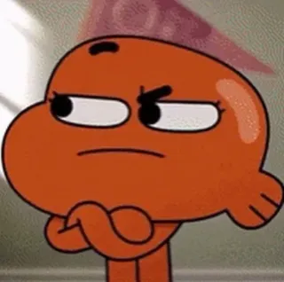 🧿 Darwin Watterson The Amazing World of Gumball Kartun, Karakter, Ikan, Marah, Darwin, The Amazing World of Gumball telegram sticker