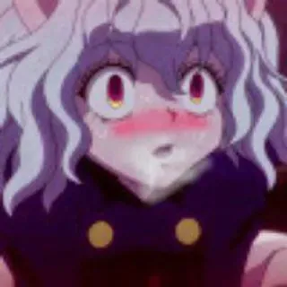 🤤 Neferpitou Hunter x Hunter Anime, Hunter x Hunter, Neferpitou, Chibi, Sticker, Manga whatsapp sticker