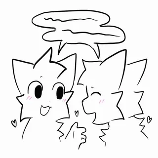 💬 cute, animals, kawaii, cartoon, illustration telegram sticker