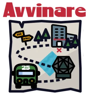 🗺 Avvinare vino, mapa, evento, tour, edificio, viaje, carretera telegram sticker