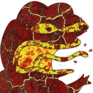 💠 Pepe the Frog pepe, rana, meme, cultura de internet telegram sticker