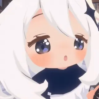 😯 Paimon Genshin Impact Anime, Personnage, Jeu vidéo, Paimon, Genshin Impact, Mignon telegram sticker