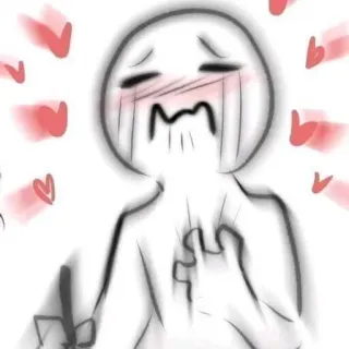💖 tình yêu, buồn, khóc, cảm xúc, người que, trái tim telegram sticker