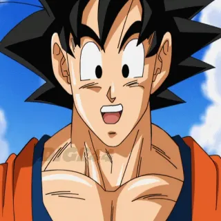 😃 Goku Dragon Ball Anime, Dragon Ball, Goku, Dessin animé, Personnage, Son Goku telegram sticker