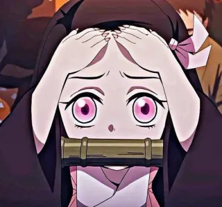 🌿 Nezuko Kamado Demon Slayer Anime, Demon Slayer, Nezuko, Kamado, Süß, Manga, Cartoon whatsapp sticker