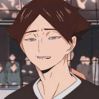 🌚 Suna Rintarou Haikyuu!! anime, haikyuu, suna, rintarou, manga telegram sticker