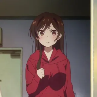 🍇 Chizuru Ichinose Rent-A-Girlfriend Anime, Chizuru, Ichinose, Rent a Girlfriend, Manga whatsapp sticker