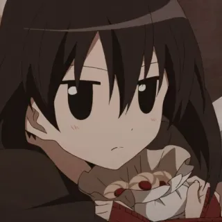 😠 anime, girl, cute, manga, illustration telegram sticker