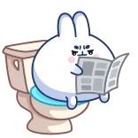 Chappy Bunny whatsapp stickers