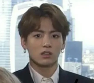 😳 Jeon Jungkook kpop, cantor, jungkook, bts whatsapp sticker