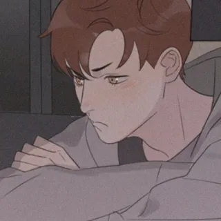 🎞 dibujo animado, hombre, retrato, personaje, anime telegram sticker