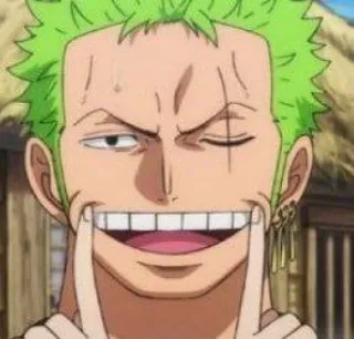 🌽 Zoro One Piece anime, one piece, zoro, manga, character, roronoa zoro, swordsman telegram sticker