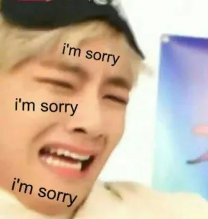 😓 i'm sorry
i'm sorry
i'm sorry Meme, Entschuldigung, Entschuldigung, Ausdruck, Traurig telegram sticker