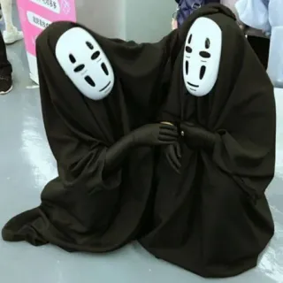 No Face @chantothebaek telegram stickers