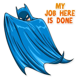 Silver Age Batman telegram stickers