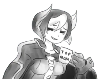 👌 TOP MOM ibu terbaik, imut, ibu, kartun telegram sticker