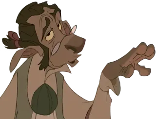 😌 Bartok Anastasia pipistrello, spalla, cartoni animati, animato telegram sticker