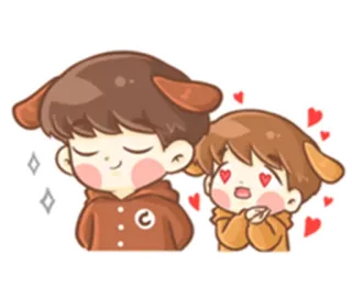 Baby 'B' @Nekosticker telegram stickers