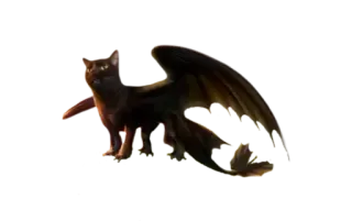 🐉 Toothless How to Train Your Dragon dragon, animal, pet, funny, cute, fantasy telegram sticker
