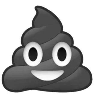 Colorful poops telegram stickers